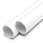 مواسير UPVC ضغط 6 بار قطر خارجي 110 مم سمك 2.7 مم لون أبيض