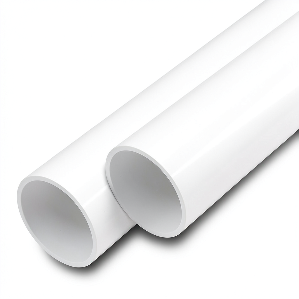UPVC Pipes ½ Inch Size Thickness 2.77 mm White Color Schedule 40