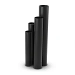 HDPE Pipes SDR 21 Size 125 mm Thickness 6.0 mm Black