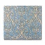  Wall decoration classic design, size 10 m x 1.06 m, blue color, model 44428
