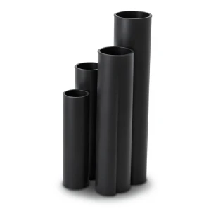 HDPE Pipes SDR 21 Outside Diameter 200 mm Thickness 9.6 mm Black
