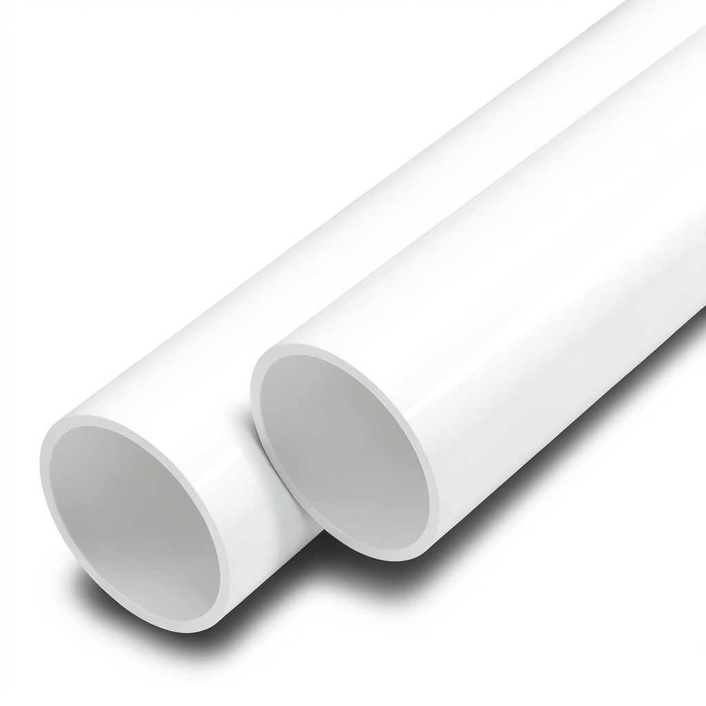 UPVC Pipes National Schedule 40 Size 2 ½ inch Thickness 5.16 mm Weight 1.65 kg/m White