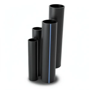 HDPE Pipes SDR 21 Outside Diameter 280 mm Thickness 13.4 mm Black