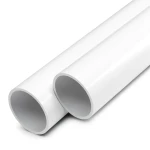 مواسير UPVC ضغط اسمي 6 بار قطر خارجي 140 مم سمك 3.5 مم لون أبيض