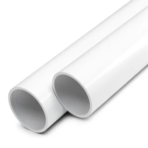 مواسير UPVC ضغط اسمي 6 بار قطر خارجي 140 مم سمك 3.5 مم لون أبيض
