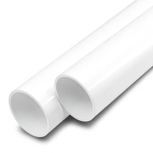 مواسير UPVC ضغط اسمي 6 بار قطر خارجي 160 مم سمك 4 مم لون أبيض