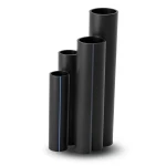 HDPE Pipes SDR 21 Outside Diameter 180 mm Thickness 8.6 mm Black
