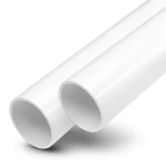 UPVC Pipes Nominal Pressure 6 Bar Outside Diameter 200 mm Thickness 4.9 mm White