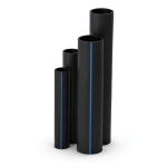 HDPE Pipes SDR 21 Size 450 mm Thickness 21.5 mm Black