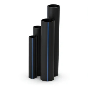 HDPE Pipes SDR 21 Size 450 mm Thickness 21.5 mm Black