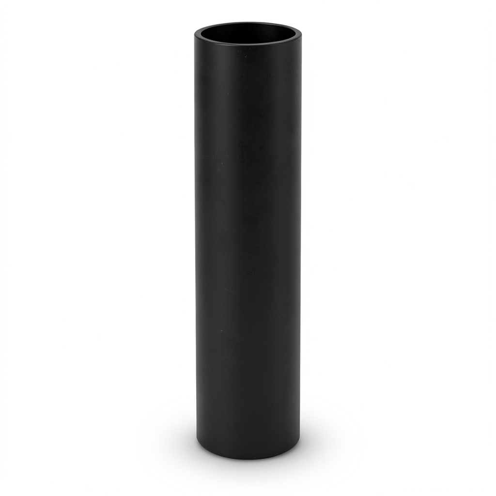 أنابيب HDPE نسبة الأبعاد القياسية SDR 21 قطر خارجي 500 مم سمك 23.9 مم لون أسود