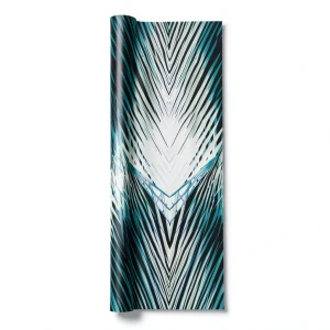 Italian Wallpaper Patterned Design 10mx0.70m Turquoise Color