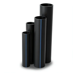 أنابيب HDPE الجودة SDR21 قطر خارجي 900 مم سمك 42.9 مم لون أسود