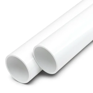 مواسير UPVC مقاس ½ إنش سمك 2.77 مم لون أبيض جدول 40