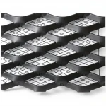 Hot Rolled (Black) Steel Expanded Metal Mesh  [Watad] Thickness 1.7 mm Width 1.22 meter Length 4 meter | Bait Al Tatawor Company