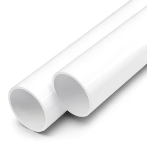 مواسير UPVC مقاس ¾ إنش جدول 40 سمك 2.87 مم لون أبيض