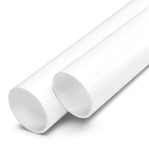 مواسير UPVC الوطني جدول 40 مقاس ¼ 1 إنش سمك 3.56 مم لون أبيض