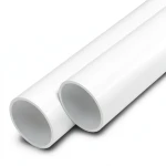 UPVC Pipes National Schedule 40 Size 1 ½ inch Thickness 3.68 mm White
