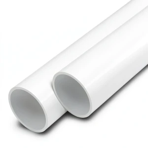 مواسير UPVC الوطني جدول 40 مقاس ½ 1 إنش سمك 3.68 مم لون أبيض
