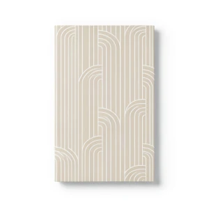 Italian Geometric Wallpaper 10m x 0.70m Beige, Model Z76034