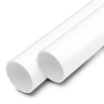UPVC Pipes National Schedule 40 Size 2 ½ inch Thickness 5.16 mm Weight 1.65 kg/m White