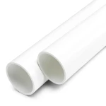 UPVC Pipes Nominal Pressure 6 Bar Outside Diameter 140 mm Thickness 3.5 mm White
