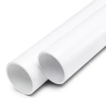 UPVC Pipes Nominal Pressure 6 Bar Outside Diameter 200 mm Thickness 4.9 mm White