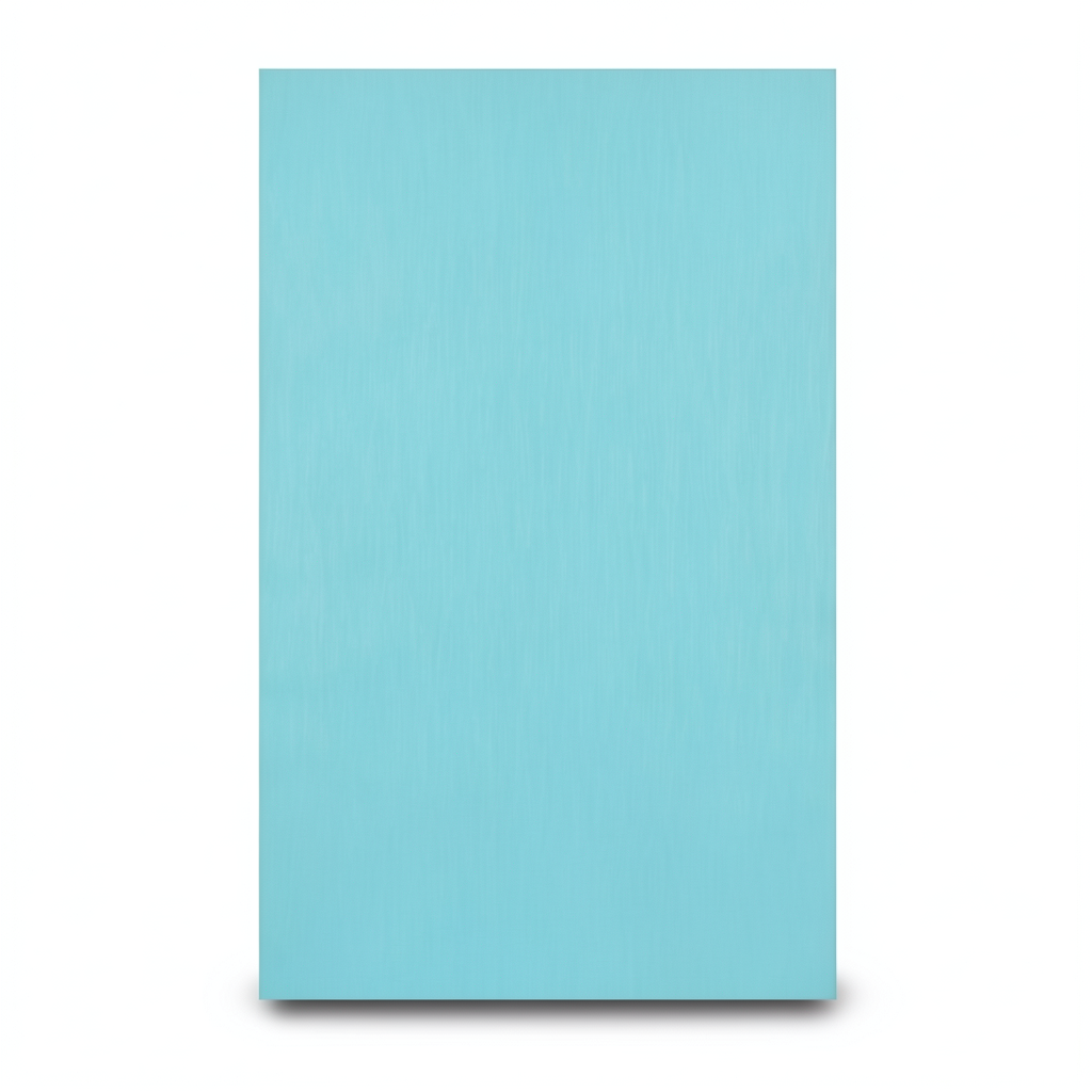 Dutch Plain Wall Decoration 10m x 0.53m, Turquoise Color