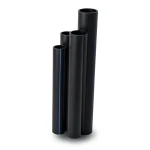 HDPE Pipes SDR17 Outside Diameter 90 mm Thickness 5.4 mm Black
