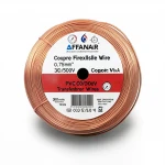 Copper Flexible Wire 0.75mm Size, 300/500V, PVC Insulation, 300 feet Length | Alfanar