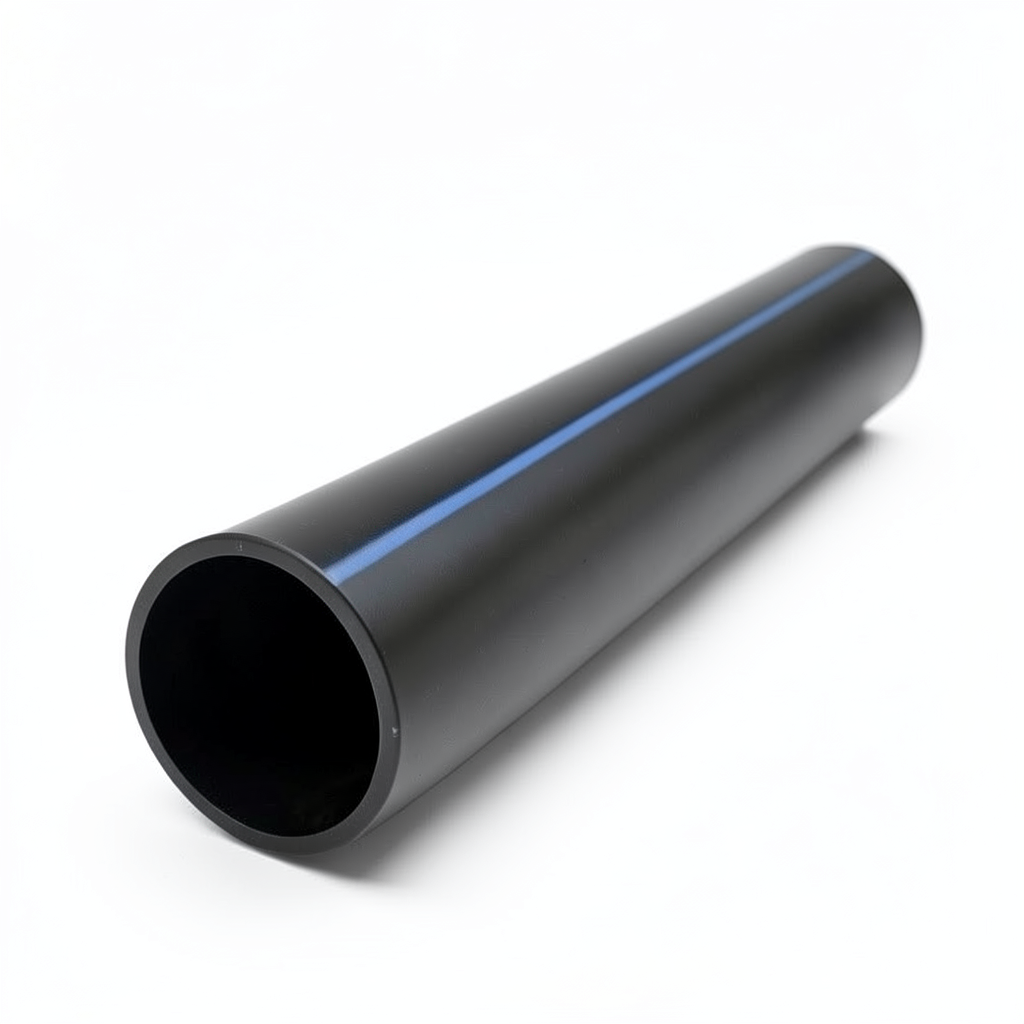 أنابيب HDPE SDR17 قطر خارجي 110 مم سمك 6.5 مم لون أسود