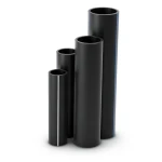 HDPE Pipes SDR17 Outside Diameter 125 mm Thickness 7.4 mm Black