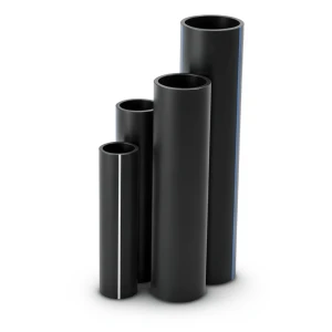 أنابيب HDPE SDR17 قطر خارجي 125 مم سمك 7.4 مم لون أسود