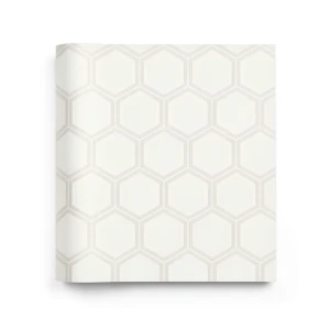 Italian Geometric Wallpaper 10m x 0.70m Light Beige, Model Z76022