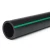 مواسير HDPE بولي ايثيلين ضغط 15.7 بار PE 63، قطر خارجي 225 مم SDR 6 أسود مع خطوط خضراء - Image 1