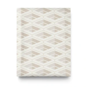 Geometric Wallpaper Light Beige 10m x 0.70m, Model Z76025