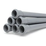 مواسير UPVC ضغط 10 بار قطر 280 مم سمك 13.4 مم لون رمادي | سابكو