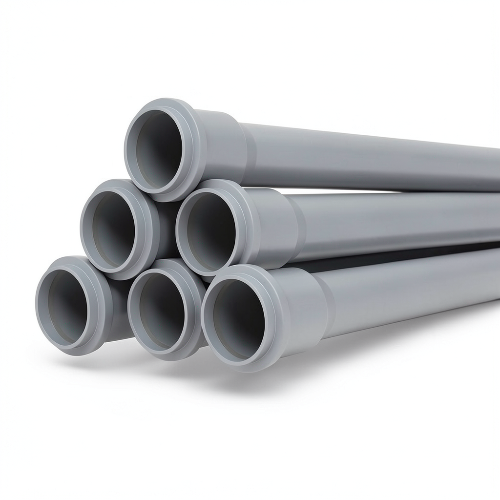 UPVC Pipes PN 10 Bar Size 280 mm Thickness 13.4 mm Gray Color | SAPPCO