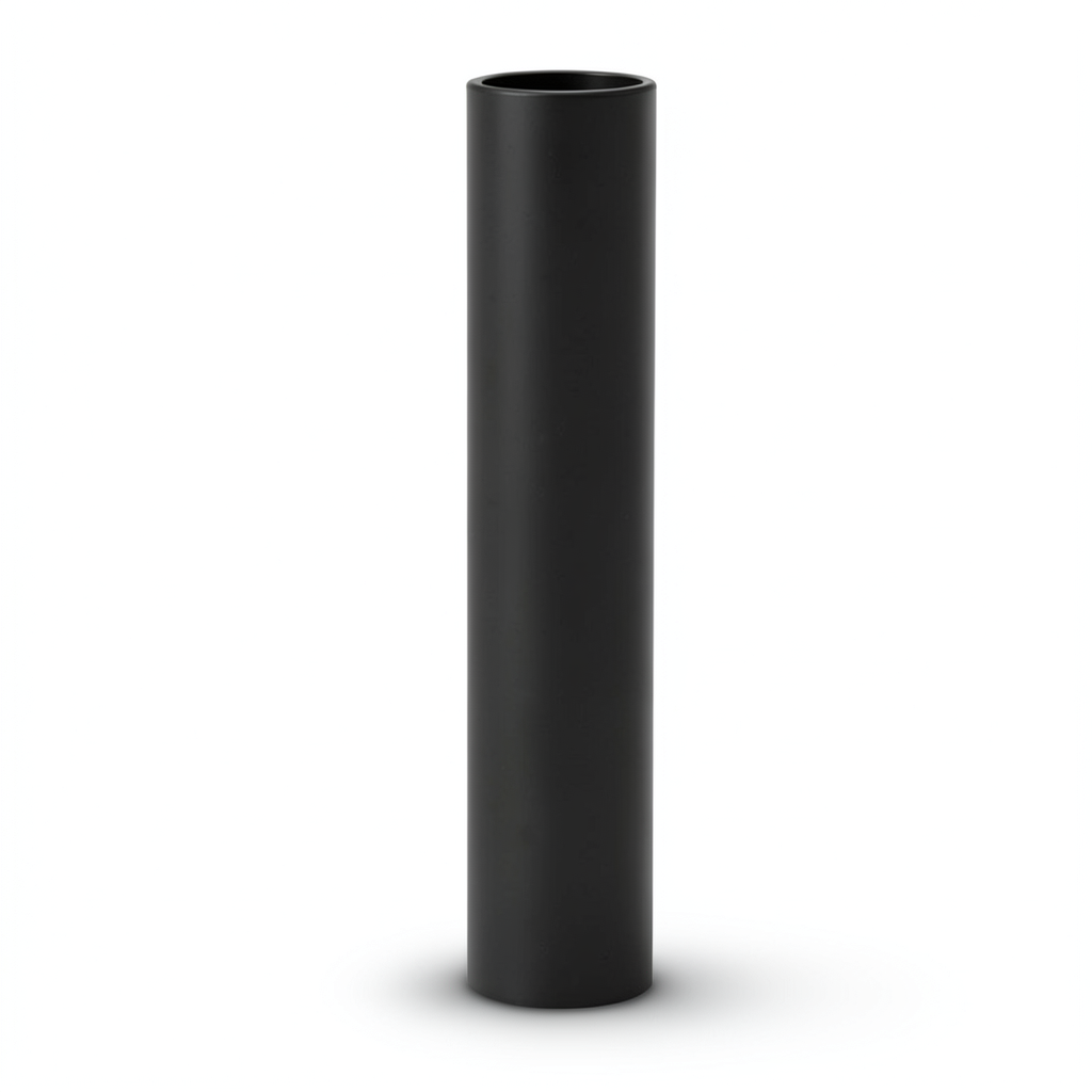 أنابيب HDPE SDR17 قطر خارجي 200 مم سمك 11.9 مم لون أسود