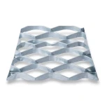 Galvanized Steel Expanded Metal Mesh Thickness 1.4 mm Width 2.44 m Length 7 m