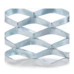 Galvanized Steel Expanded Metal Mesh Thickness 1.4 mm Width 2.44 m Length 7 m