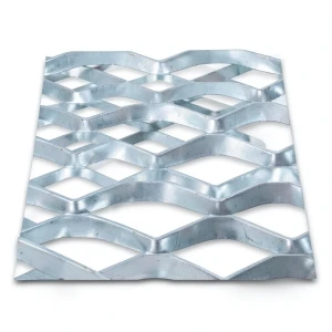 Galvanized Steel Expanded Metal Mesh Thickness 1.5 mm Width 2.44 M Length 1 M