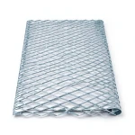 Galvanized Steel Expanded Metal Mesh Thickness 1.5 mm Width 2.44 M Length 1 M