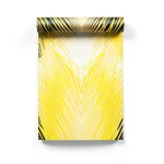 ورق جداري ايطالي تصميم نقشات لون اصفر، مقاس 10 م×0.70 م، موديل rc17002