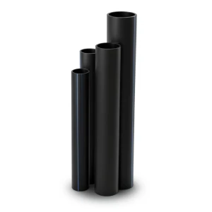 أنابيب HDPE SDR17 قطر خارجي 355 مم سمك 21.1 مم لون أسود