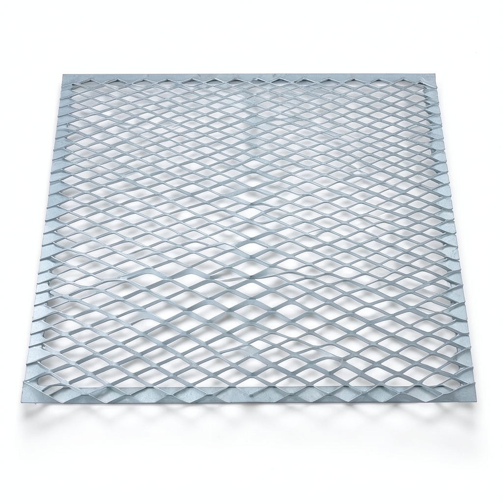 Galvanized Steel Expanded Metal Mesh Thickness 1.5 mm Width 2.44 m Length 2 m