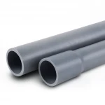 UPVC Pipes NPF Brand For Electrical Systems Nominal Pressure 2 Bar Outside Diameter 560 mm Thickness 4.5 mm Gray Colour