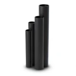 HDPE Pipes SDR17 Outside Diameter 560 mm Thickness 33.2 mm Black