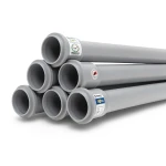 أنابيب UPVC ضغط 16 بار مقاس 40 مم سماكة 3 ملم لون رمادي، Sappco | سابكو