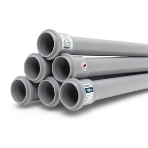 أنابيب UPVC ضغط 16 بار مقاس 40 مم سماكة 3 ملم لون رمادي، Sappco | سابكو